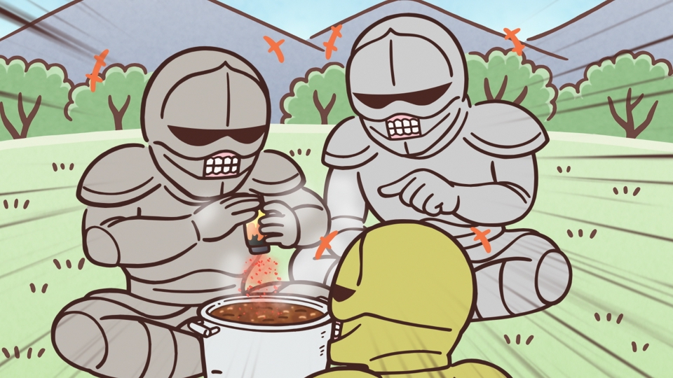 第314話 ダブルで／外カレー thumbnail