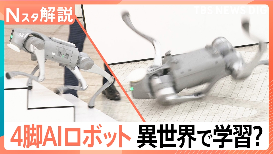 TBS NEWS DIG Powered by JNN 9月29日(月)放送分 “異世界で学習