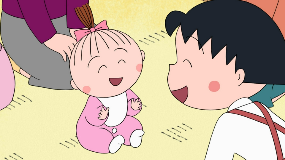 ちびまる子ちゃん 4月12日(日)放送分 第1525話 『赤ちゃんのおもり』の