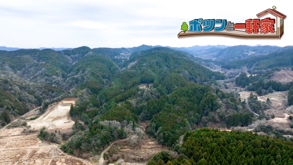 ポツンと一軒家 2月18日(日)放送分 戦後亡き父が人力で山を開墾！断崖