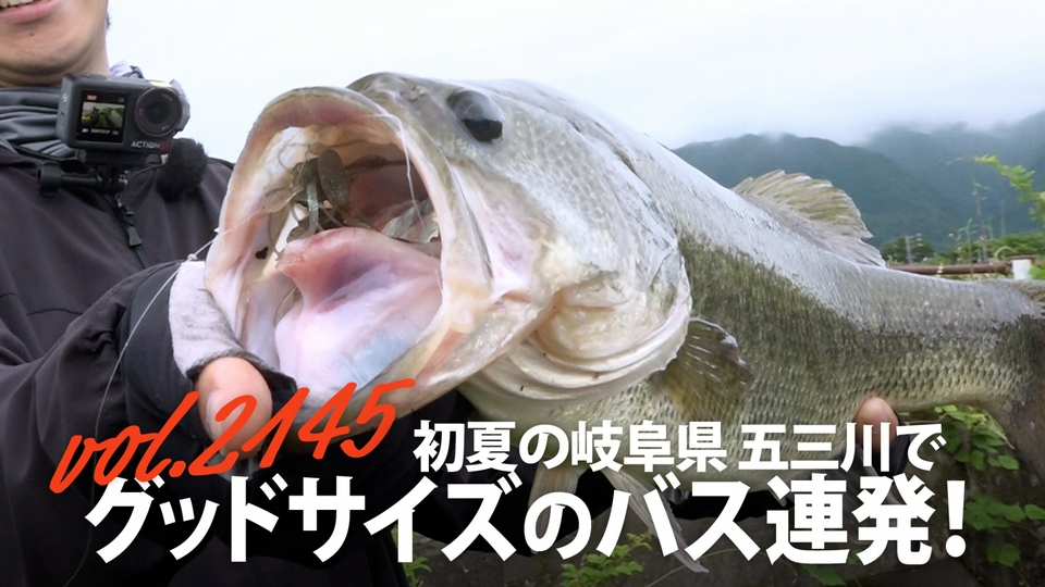 THEフィッシング 7月4日(土)放送分 初夏の岐阜県五三川でグッドサイズ