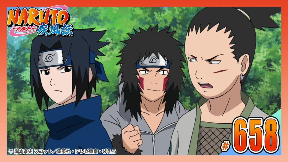 NARUTO-ナルト- 疾風伝 2015年放送 第六百五十八話 掟か、仲間か