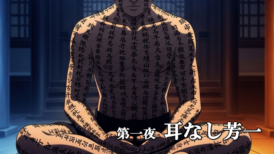 小泉八雲のKWAIDANの世界 アニメルック版 10月2日(木)放送分 第一夜 耳