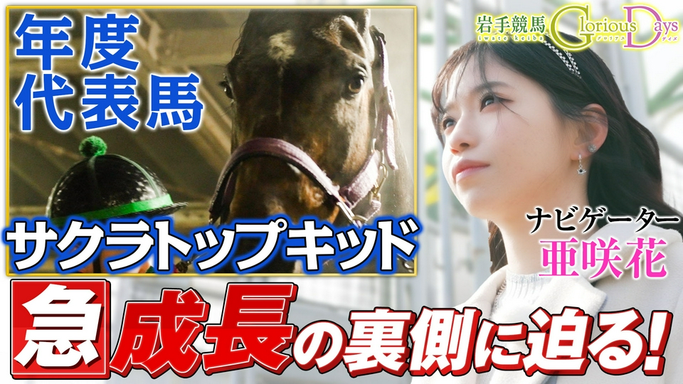 ぐんぐん岩 1㎏です。 岩手競馬 Glorious Days 4月4日(土)放送分 第27回「サクラトップキッド