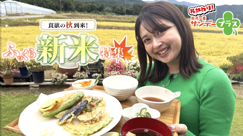 おかわり！新潟一番サンデープラス 10月19日(日)放送分 食欲の秋到来
