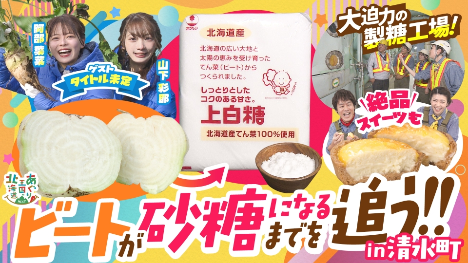 あぐり王国北海道NEXT 11月22日(土)放送分 大迫力！タイトル未定と砂糖