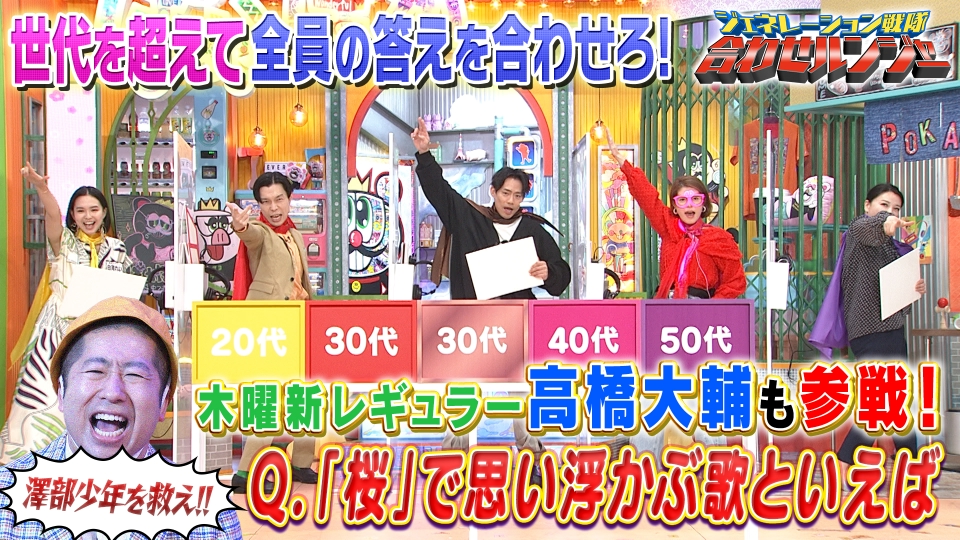 ぽかぽか 4月4日(木)放送分 木曜（2）新レギュラー高橋大輔が初参戦