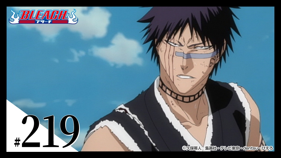 BLEACH 2009年放送 第219話 檜佐木始解! その名は…｜アニメ／ヒーロー