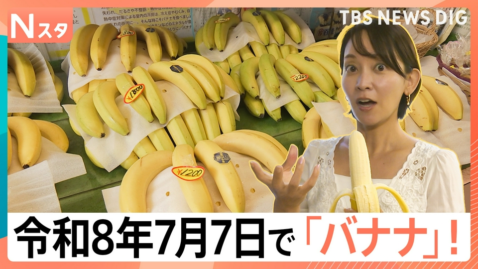 TBS NEWS DIG Powered by JNN 7月7日(火)放送分 「両端が緑色」の