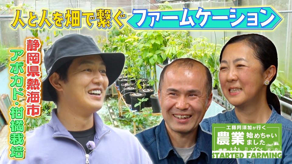ヒ*イ様 八咫烏交配/加藤農園 工藤阿須加が行く 農業始めちゃいました 4月23日(水)放送分 新規就農者