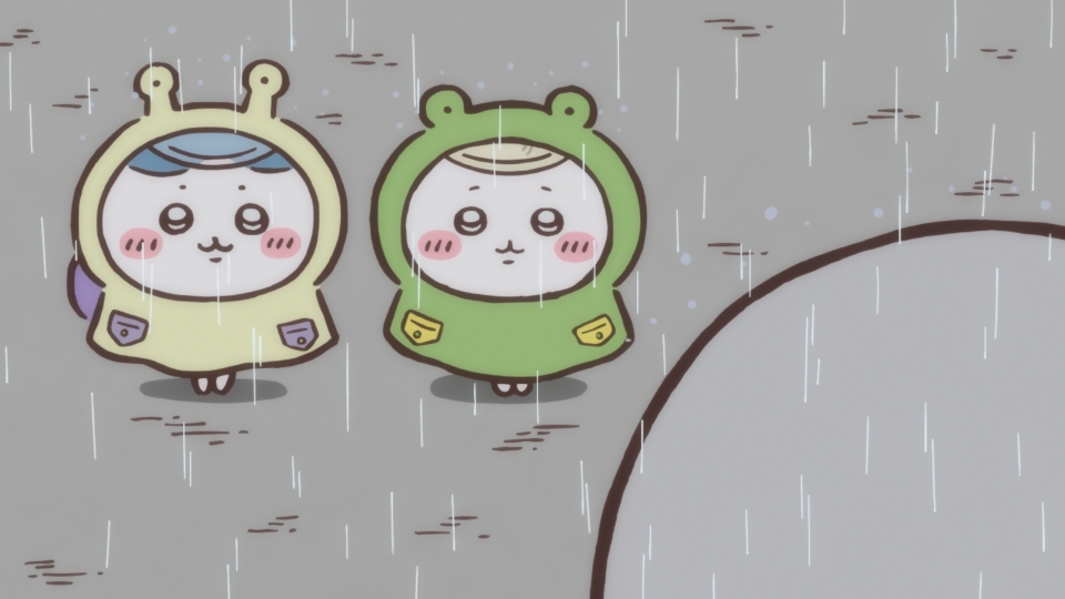 ちいかわ　雨の日　レインコート　もちっと　うきうき ちいかわ 雨の日BIGぬいぐるみ | 商品紹介 | 株式会社パレード