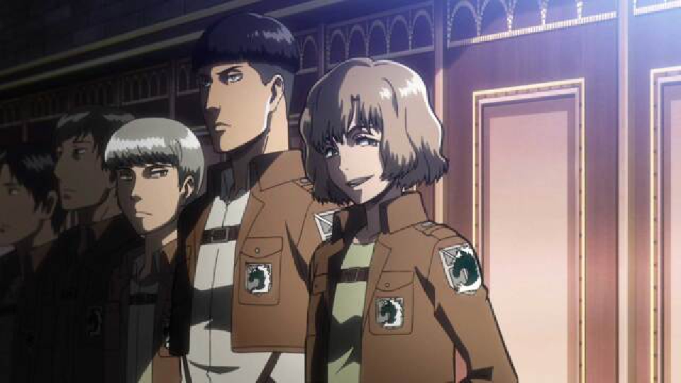 進撃の巨人 2013年放送 第23話「微笑み～ストヘス区急襲①～」｜アニメ