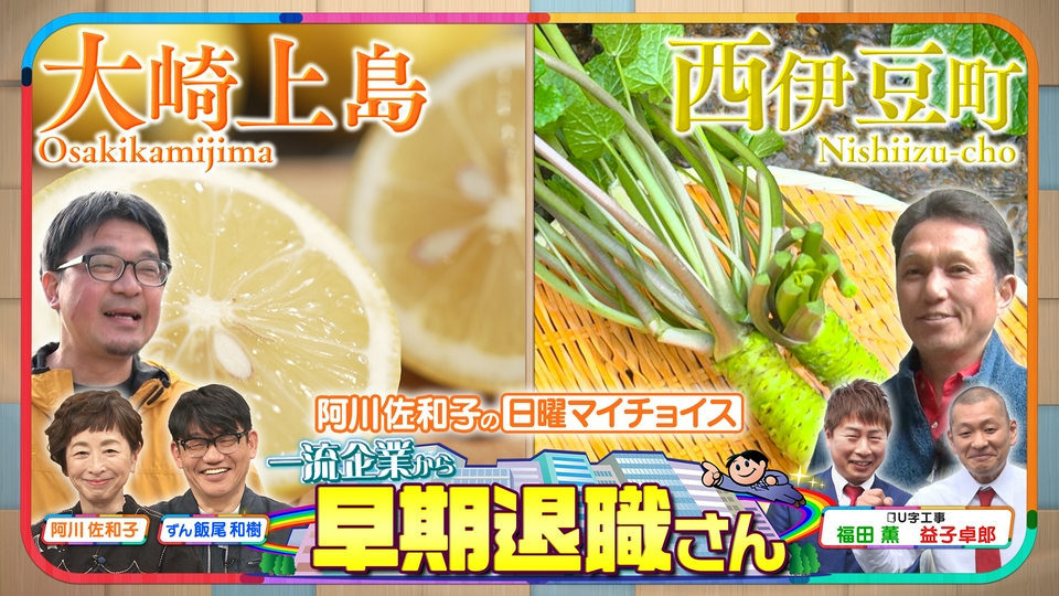 日曜マイチョイス 4月19日(日)放送分 【一流企業から早期退職！地方に