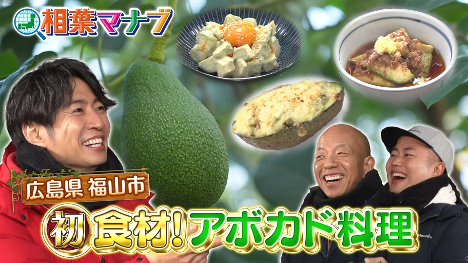 相葉マナブ 3月16日(日)放送分 マナブ！初めまして食材！～アボカド