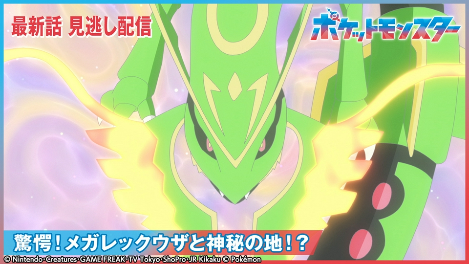ポケモンウィークリー オーロラ観測班、レックウザを目撃！ ポケモン