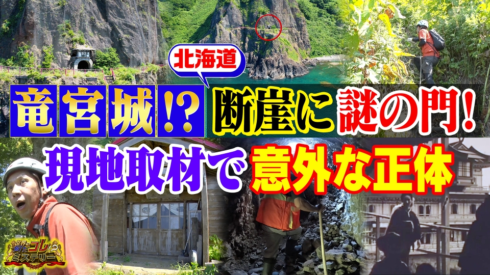 世界の何だコレ！？ミステリー 8月13日(水)放送分 断崖に竜宮城みたい