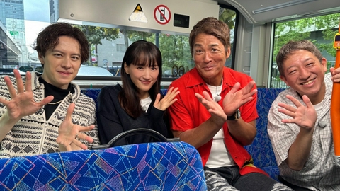 長嶋一茂＆サバンナ高橋のザワつく！路線バスで寄り道の旅 SPゲスト綾瀬はるか参戦！赤坂のオフィスで最新技術！銀座では老舗寿司屋さん＆時計超技術も！