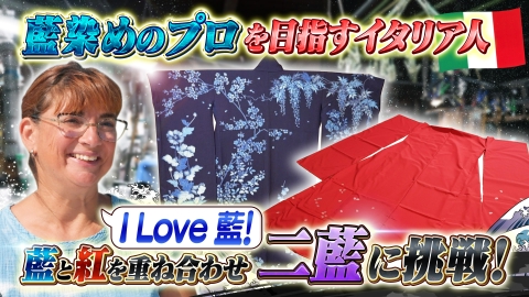 世界！ニッポン行きたい人応援団 テーマ「藍染め」