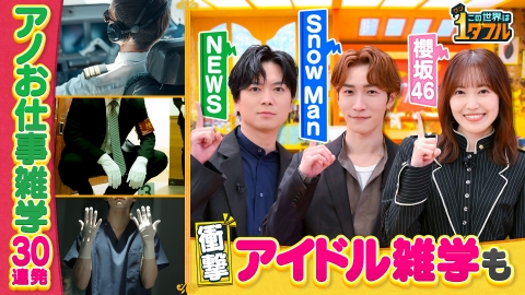 この世界は1ダフル 一流に聞いた！1ダフル雑学30連発！