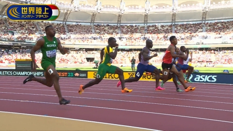 世界陸上2023ブダペスト 【男子100m準決勝】サニブラウン「9秒97！自己ベストタイをマークし着順で突破」