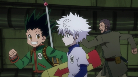 HUNTER×HUNTER 2011年放送 第4話 キボウ×ト×ヤボウ｜アニメ