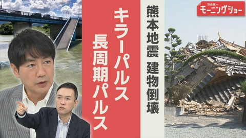 【羽鳥パネル】羽鳥慎一モーニングショー 建物倒壊 現地調査で判明　キラーパルス＆長周期パルス