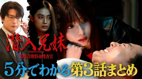 潜入兄妹 特殊詐欺特命捜査官 【土ドラ10】 5分でわかる「潜入兄妹