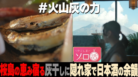 かごしまソロ活 桜島の恵み宿る灰干しに隠れ家で日本酒の余韻