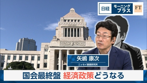 日経モープラFT 国会最終盤　経済政策どうなる