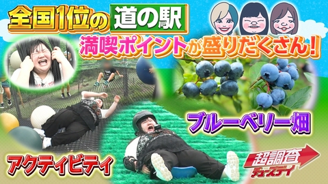 超調査チューズデイ～気になる答え今夜出します～ 全国1位！衝撃の群馬のデカすぎ道の駅で大満喫