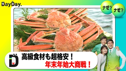 DayDay. 【ナゼ？ナゼ？】年末年始商戦過熱…お得な買い物術　狙い目食材は？