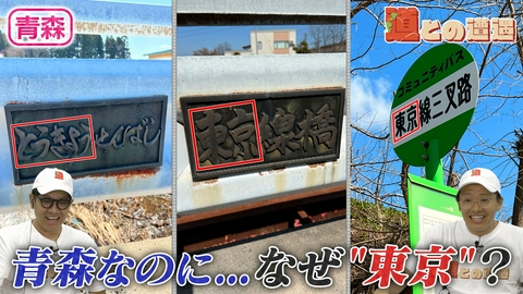 道との遭遇 青森市に存在する“東京”に隠された驚きの真実とは？