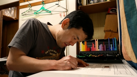 陽だまりのとき 染色職人・イラストレーター 高橋研登