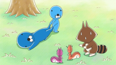 ぼのぼの 第108話 おねえさんとおとうさん