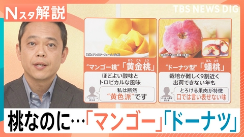 TBS NEWS DIG Powered by JNN 日本一おいしい桃は？「全国桃選手権」開催！【Nスタ】
