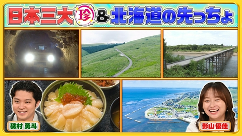 ナニコレ珍百景 知られざる日本三大〇〇＆北海道の先っちょで日本最北の〇〇発見！