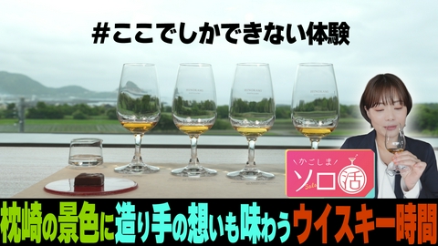 かごしまソロ活 枕崎の景色に造り手の思いも味わうウイスキー時間