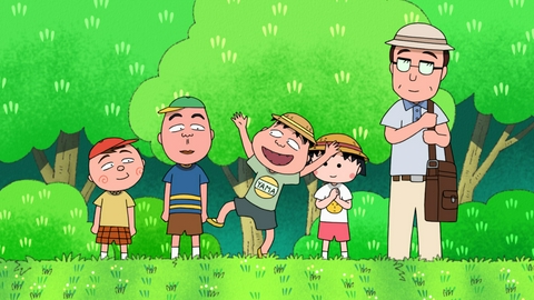 ちびまる子ちゃん 第1543話 『戸川先生、夏の宿題をする』の巻 ／『まる子、謎の本におびえる』の巻