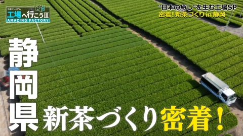 工場へ行こう III　AMAZING FACTORY 極上新茶＆大ヒット和菓子　日本の癒しを生むマル秘工場SP