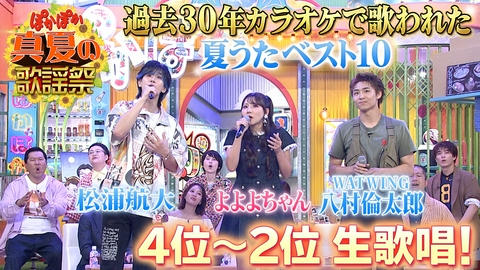 ぽかぽか 水曜（2）松浦航大＆よよよちゃんモノマネ熱唱