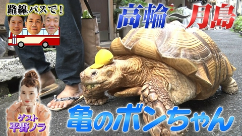 タカトシ温水の路線バスで！ 歴史と未来が交差『高輪』東京の下町『月島』