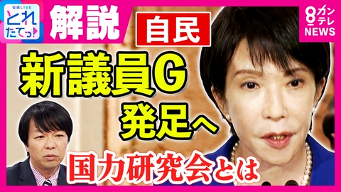 旬感LIVE とれたてっ！ 新議員グループ「国力研究会」の狙いは？なぜ今？　「“反主流派”と見られないで済むなら入るだろう」青山和弘氏が解説　麻生副総裁らが発起人　会員300人も視野に？