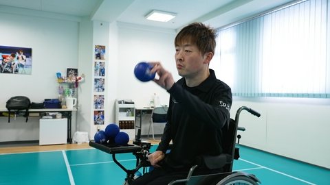 陽だまりのとき ボッチャ選手 杉村英孝