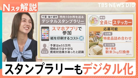 TBS NEWS DIG Powered by JNN 「スタンプラリー」人気の秘密【Nスタ】