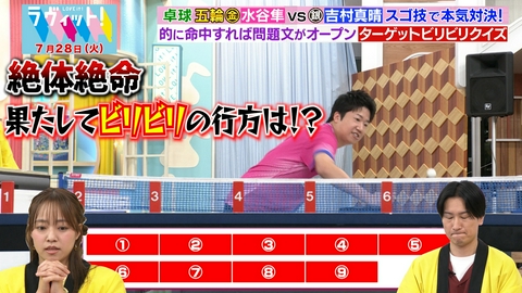 ラヴィット！ 【7/28 前半】卓球金銀メダリストが直接対決！