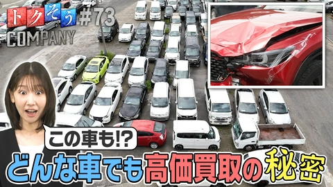 トクそうCOMPANY 【出演：柏木由紀】どんな車でも高価買取！その独自戦略の秘密をトクそうせよ！