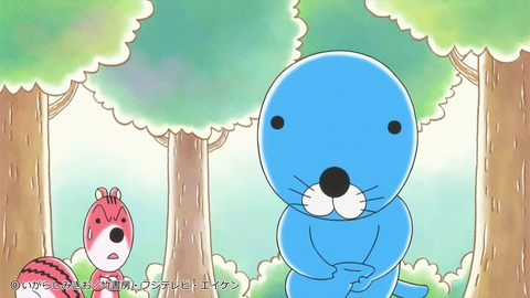 ぼのぼの 第194話 でんぐり返りしよう
