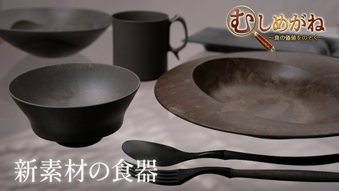 むしめがね ～真の価値をのぞく～ 「新素材の食器」を覗く