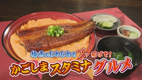 どーんと鹿児島 梅雨のじめじめをブッ飛ばせ！かごしまスタミナグルメ