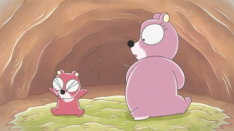 ぼのぼの 第114話 コヒグマくんがカゼをひいた